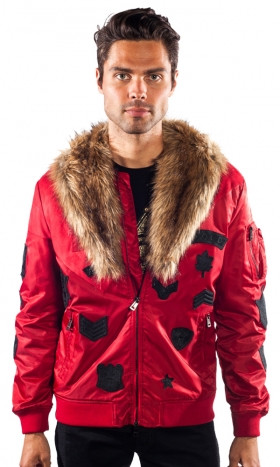 Avatar Jacket in Red