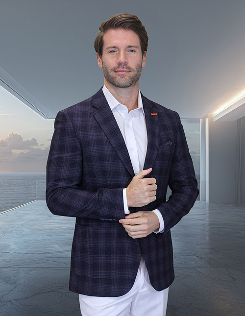 Valentin 3 Sport Coat in Black