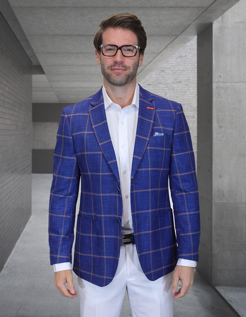 Valentin 4 Sport Coat in Indigo