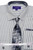 SH-1017 Shirt, Tie & Hankie Set in White