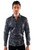 Calligraphy Long-Sleeve Shirt in Grey