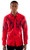 Drown Long-Sleeve Shirt in Red