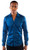 Ribbon Long-Sleeve Shirt in Blue