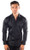 Commander Long-Sleeve Shirt in Black