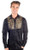 Rodeo Long-Sleeve Shirt in Black & Gold