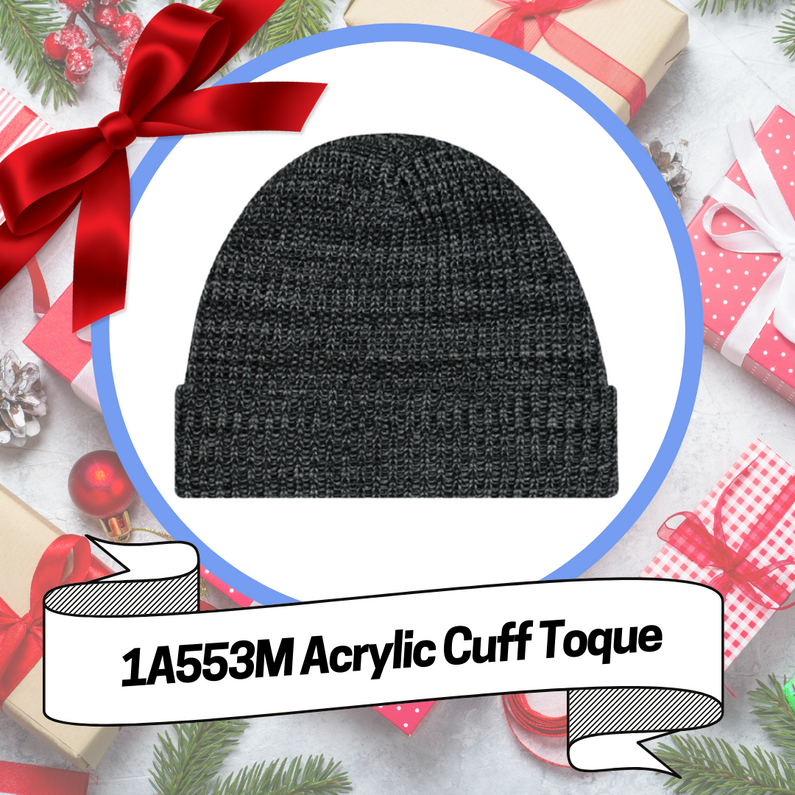 One of Our Best-Sellers: The Acrylic Cuff Toque!