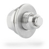 Toyota Crown Signia Magnetic Oil Drain Plug (2025-2027) - 2.5 Liter - 4 Cylinder - Made In USA - Stainless Steel - Part Number 90341-12012