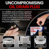 Our oil drain plug combines a powerful neodymium magnet, durable 304 USA stainless steel, and a secure aluminum crush washer. Easy to install and clean.