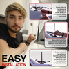 Easy installation! No tools required! Simply twist off your old, bent factory mast and screw the Votex mast into place.