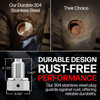 The Votex 304 Stainless Steel plug guards against rust, offering reliable durability.