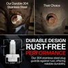 The Votex 304 Stainless Steel plug guards against rust, offering reliable durability.