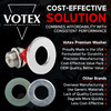 ACWM12 Crush Washer Dimensions: O.D. (Outside Diameter) 23.00mm - I.D. (Inside Diameter) 12.30mm - Thickness: 2mm