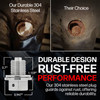 The Votex 304 Stainless Steel plug guards against rust, offering reliable durability.