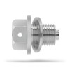 Mercedes-Benz 260E Magnetic Oil Drain Plug - 1987-1989 - 2.6 Liter - 6 Cylinder - Made In USA - Part Number  111-997-03-30-65