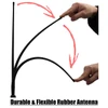 Votex - Marine Black AM-FM Rubber Ducky 15 Inch Antenna Kit - for ATV, Boat, Camper, Go Kart, Motorhome, Pontoon, RV, Sailboat, Tractor, Trailer, UTV, Yacht