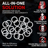 An all-in-one solution, our crush washer 20-pack is designed for convenience, value, and longevity.