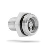 3/4"-14 NPT Compact Quick Oil Drain Valve Plug - MADE IN USA - Stainless Steel - MESS FREE and TOOL FREE