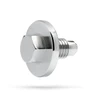 M10 X 1.5MM - ENGINE Magnetic Oil Drain Plug - Stainless Steel - Made In USA - Part Number DP075