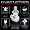 0J35220111 for Generac - Stainless Steel Magnetic Oil Drain Plug with Neodymium Magnet - Made In USA
