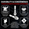 Indian Pursuit Dark Horse 108 ENGINE Magnetic Oil Drain Plug - 2025-2026 - Made In USA - Stainless Steel - Part Number 2521920