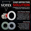 Indian Pursuit Elite Oil Drain Plug Crush Washer Gasket / Seal Ring (2023-2025) - 20 Pack - Made In USA