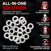 Honda 94109-12000 Oil Drain Plug Crush Washer Gasket / Seal Ring - 20 Pack - MADE IN USA