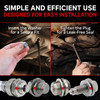 Designed for easy and efficient installation! Simply insert the washer for a secure fit and tighten the plug for a leak-free seal.