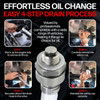 Enjoy an effortless oil change with our easy four-step drain process.