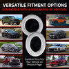 The Votex aluminum crush washer is compatible with a wide range of vehicles.
