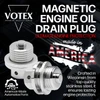 John Deere 3032E Compact Tractor Magnetic Oil Drain Plug - 2013-2026 - Made In USA - Stainless Steel - Part Number T111565