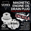 Porsche Macan Magnetic Oil Drain Plug - 2015-2018 - 3.6 Liter - 6 Cylinder - Made In USA - Stainless Steel - Part Number PAF-005-282