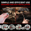 Designed for easy and efficient installation! Simply insert the washer for a secure fit and tighten the plug for a leak-free seal.