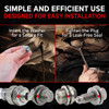 Designed for easy and efficient installation! Simply insert the washer for a secure fit and tighten the plug for a leak-free seal.