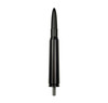 A black 50 caliber bullet antenna for a Jeep Grand Cherokee, 2009, 2010, 2011, 2012, 2013, 2014, 2015, 2016, 2017, 2018, 2019, 2020, 2021, 2022, 2023, 2024, 2025, 2026