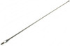 Ford F-250 15 Inch Stainless-Steel Antenna (2017-2026) - Spring Steel Construction - Stainless Steel Threading