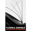 Flexible, durable, all-weather construction.