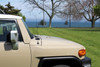 Ford F-450 21 Inch Black Short Antenna (2017-2026) - Spiral Wind Noise Cancellation - Spring Steel Construction