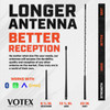 Longer antenna, better reception. No matter what size fits your needs, our antennas will surpass the durability, quality and reception of any other antenna on the market. They truly are in a world of their own.
