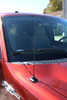 Chrysler Town & Country 15 Inch Black Antenna (2008-2017) - Spiral Wind Noise Cancellation - Spring Steel Construction - Stainless Steel Threading