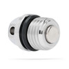 60391-04 for Harley Davidson - Stainless Steel Magnetic Oil Drain Plug with Neodymium Magnet - Made In USA
