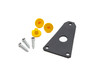 Chrome Replacement Antenna Base Kit fits Jeep Wrangler (1985-1996) - Jeep CJ7 (1976-1995)