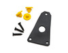 Black Replacement Antenna Base Kit fits Jeep Wrangler (1985-1996) - Jeep CJ7 (1976-1995)