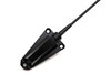 Black Replacement Antenna Base Kit fits Jeep Wrangler (1985-1996) - Jeep CJ7 (1976-1995)