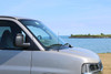 Toyota Tundra 12 Inch Black Short Antenna (2000-2020) - Spiral Wind Noise Cancellation - Spring Steel Construction