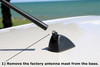 Ford Explorer Functional Black Shark Fin Antenna (2011-2019)