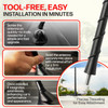 Tool-free, easy installation in minutes! Screw the antenna on quickly for a simple and fast upgrade.