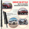 Refine vehicle aesthetics with a stylish antenna.