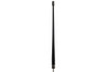 Plymouth Voyager THE SPARTAN - 13 3/4 Inch Short Rubber Antenna (1997-2000) - USA Stainless Steel Threading - Carbon Fiber Trim - Internal Copper Coil