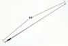 Dodge Ram 3500 15 Inch Stainless-Steel Antenna (1999-2009) - Spring Steel Construction - Stainless Steel Threading