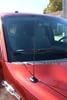 Ford Contour 15 Inch Black Antenna (1995-2000) - Spiral Wind Noise Cancellation - Spring Steel Construction - Stainless Steel Threading